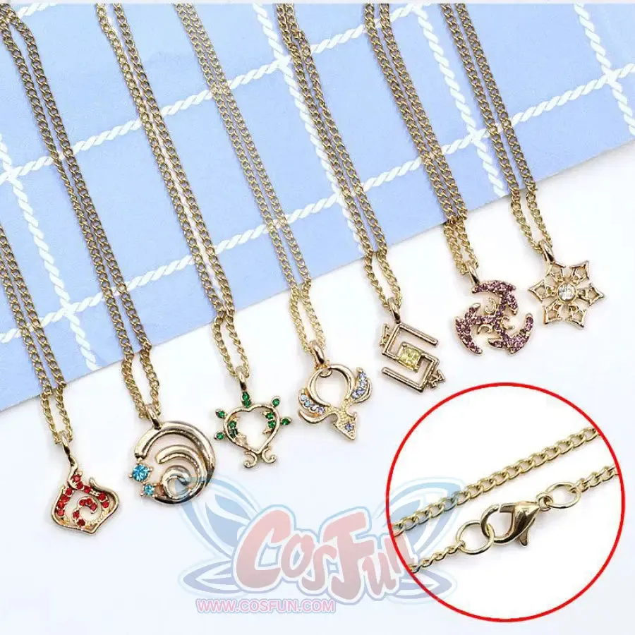 Genshin Impact Vision Necklaces C07311