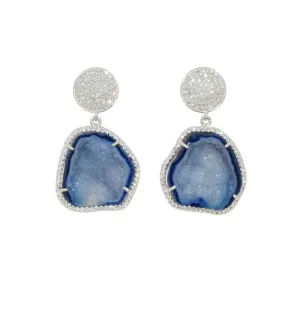 Geode Drop Earrings