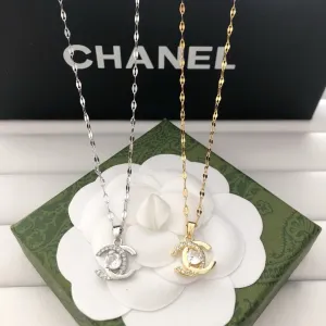 Gleaming C - design Necklaces