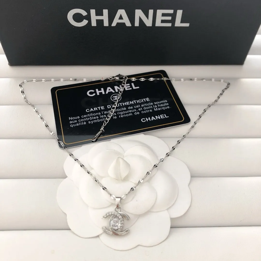 Gleaming C - design Necklaces