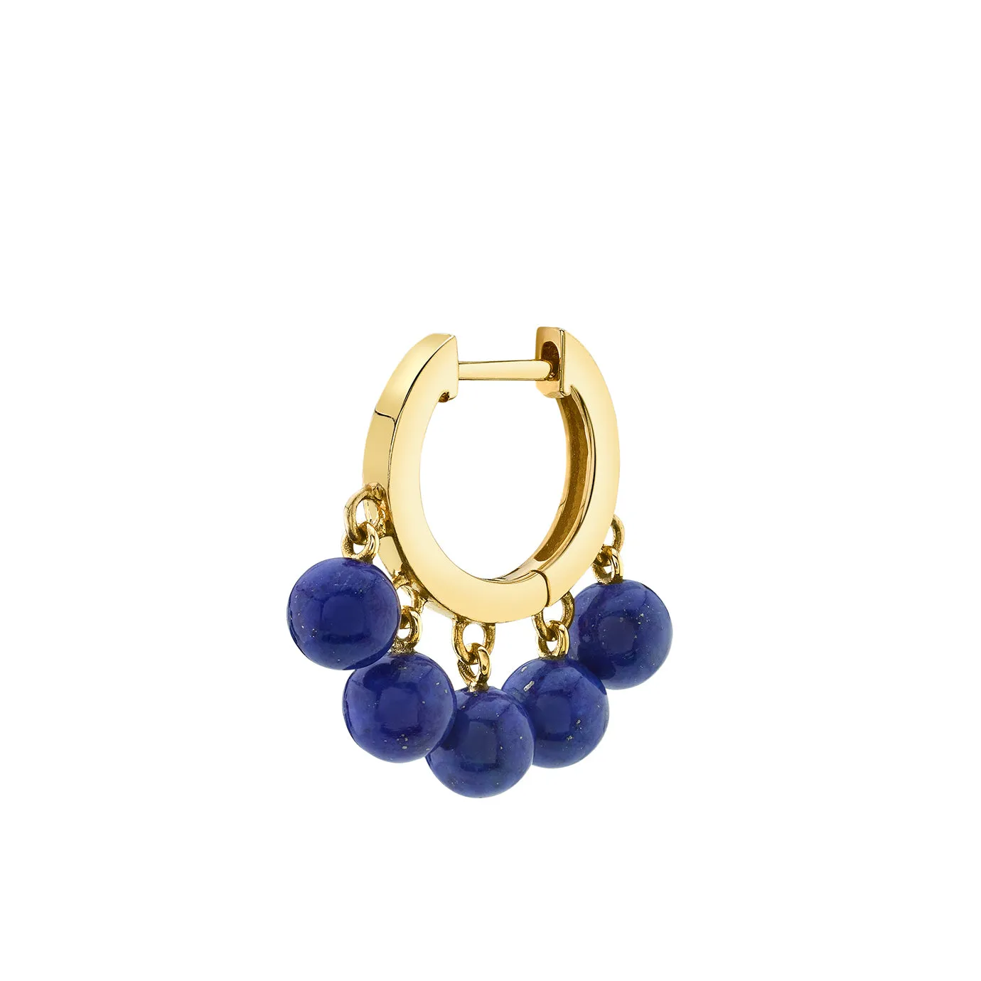 Gold Drop Huggie Hoops
