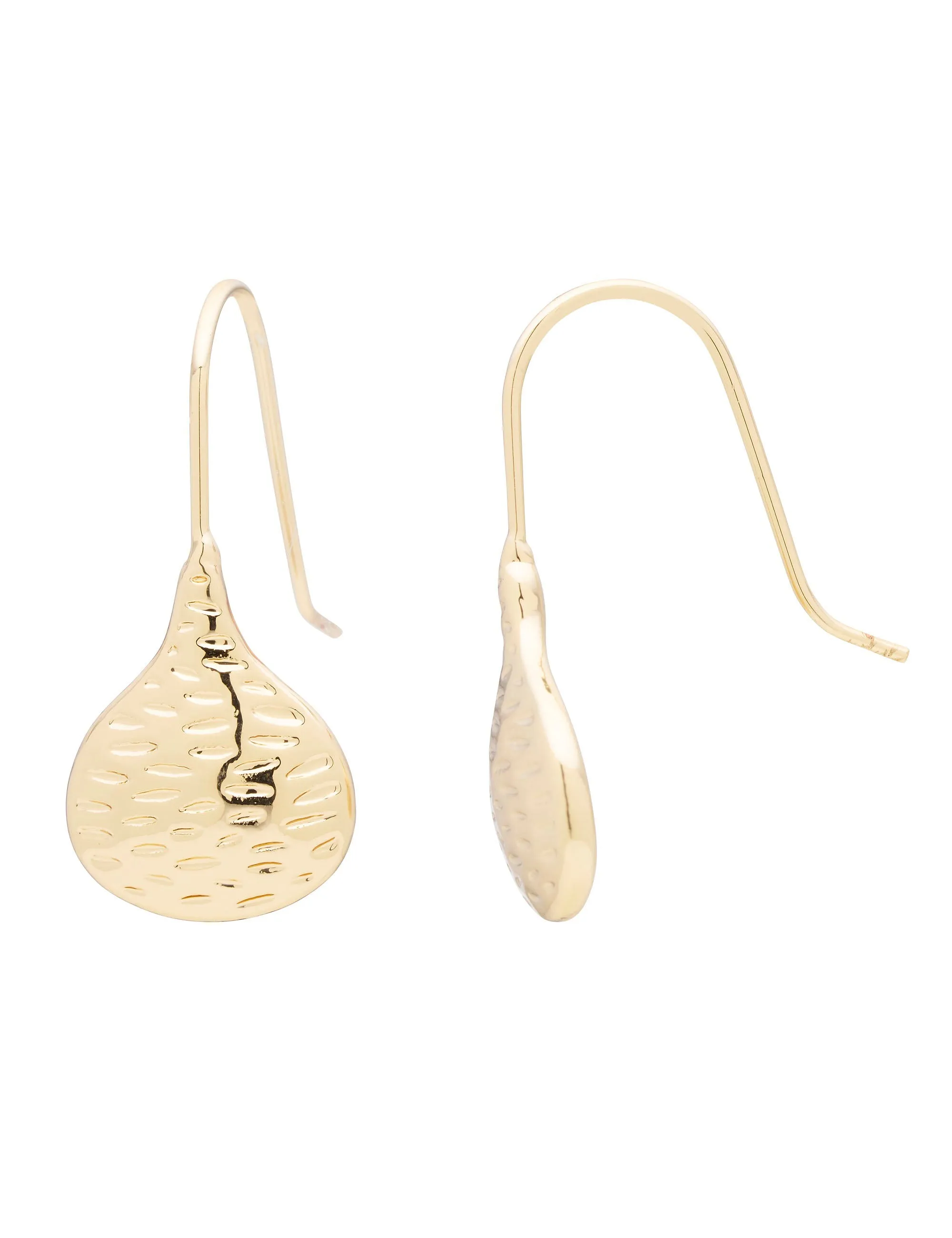 GRAINLINE TEARDROP EARRING