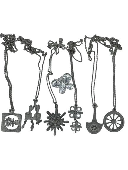 Handmade Necklaces and Butterfly Brooch Package