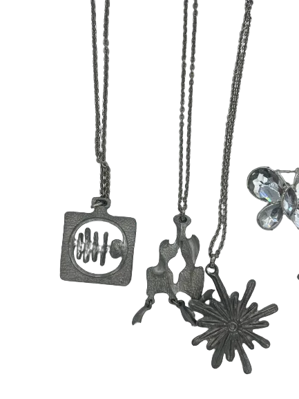 Handmade Necklaces and Butterfly Brooch Package
