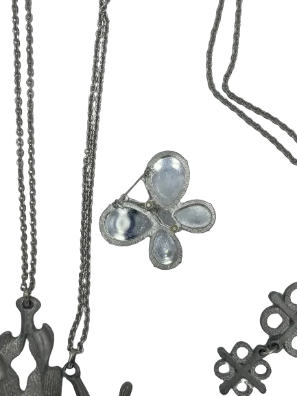 Handmade Necklaces and Butterfly Brooch Package