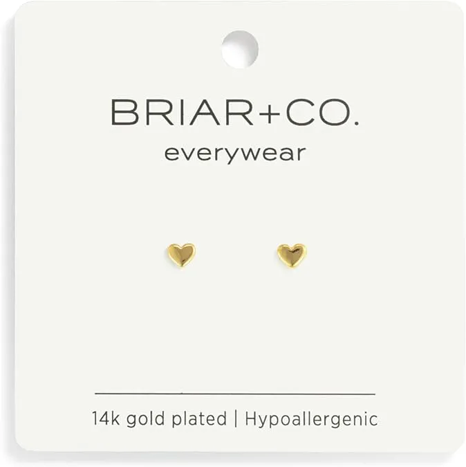Heart Stud Earrings