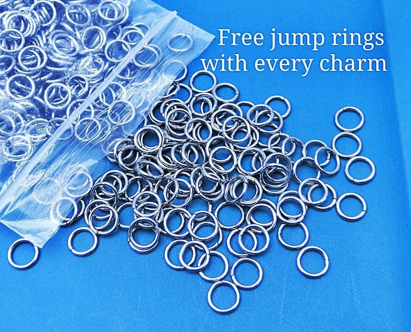 Hiking, hiking charm, hiker, hiker charm, Steel charm 20mm very high quality..Perfect for DIY projects