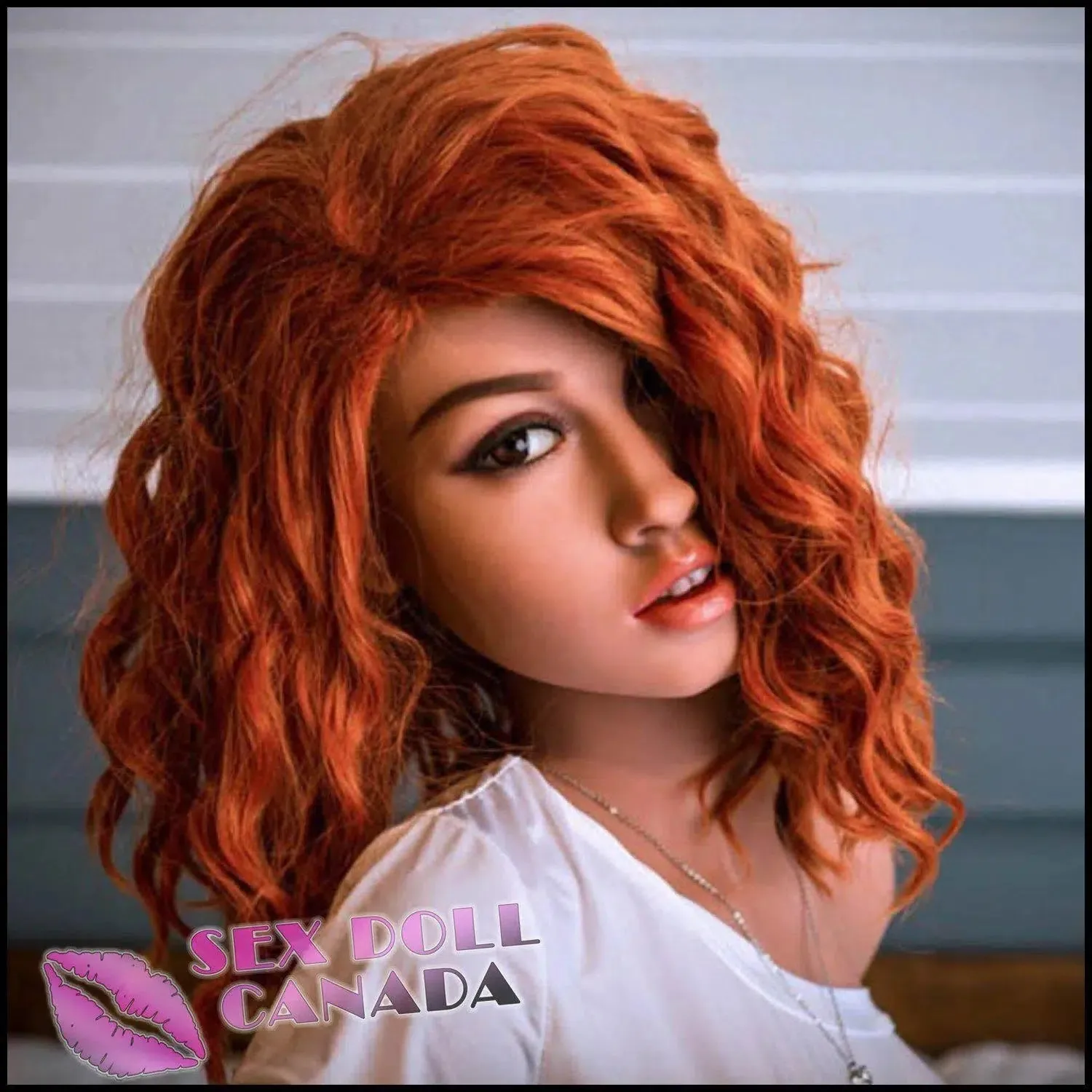 IN-STOCK - 157 (5'2") Felicity B-cup Fiery Red (REMOVABLE VAGINA) - WM
