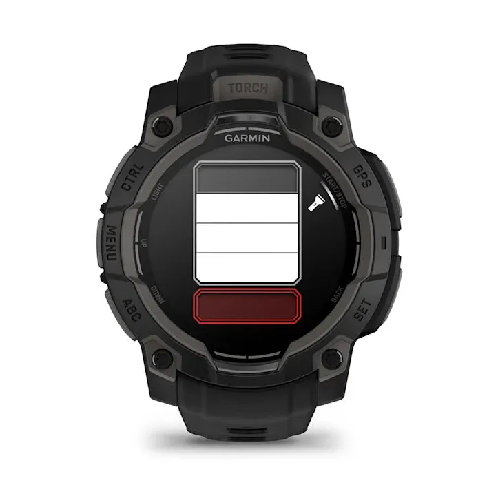 Instinct 3 Amoled Black Bezel With Black Band Smartwatch