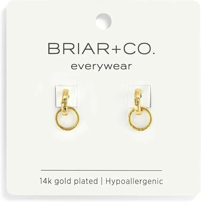 Interlocking Huggie Earrings