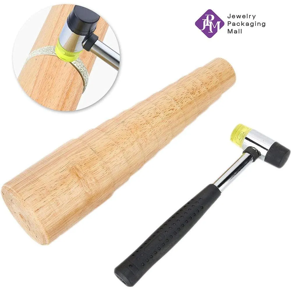 Jewelry Making Tool, Bracelet Making Stick Bangle Mandrel   Hammer Tool Set Tool for Jewelry Making
