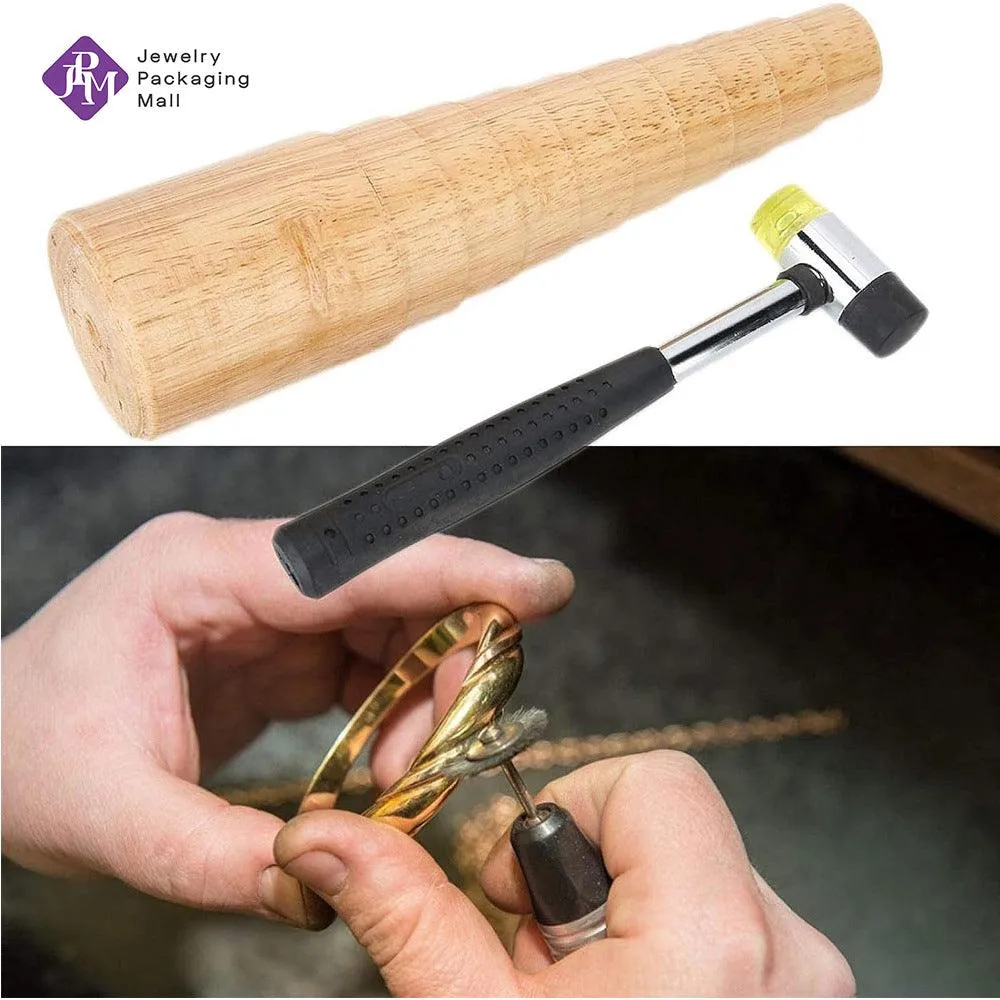 Jewelry Making Tool, Bracelet Making Stick Bangle Mandrel   Hammer Tool Set Tool for Jewelry Making