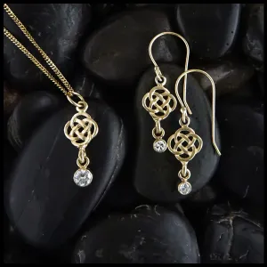 Josephine's Knot Earring and Pendant Set