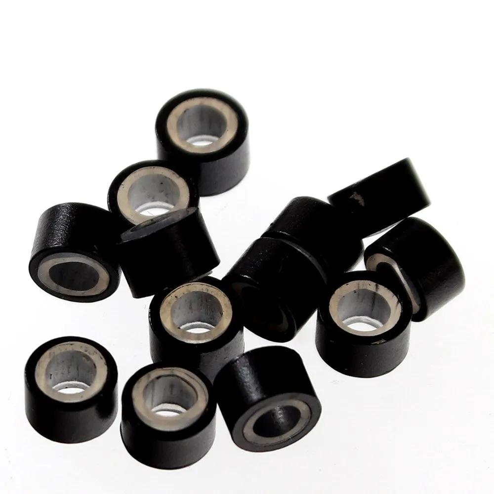 KIM & C Silicone Micro Rings for Hair Extensions (1000pcs) [Jar]