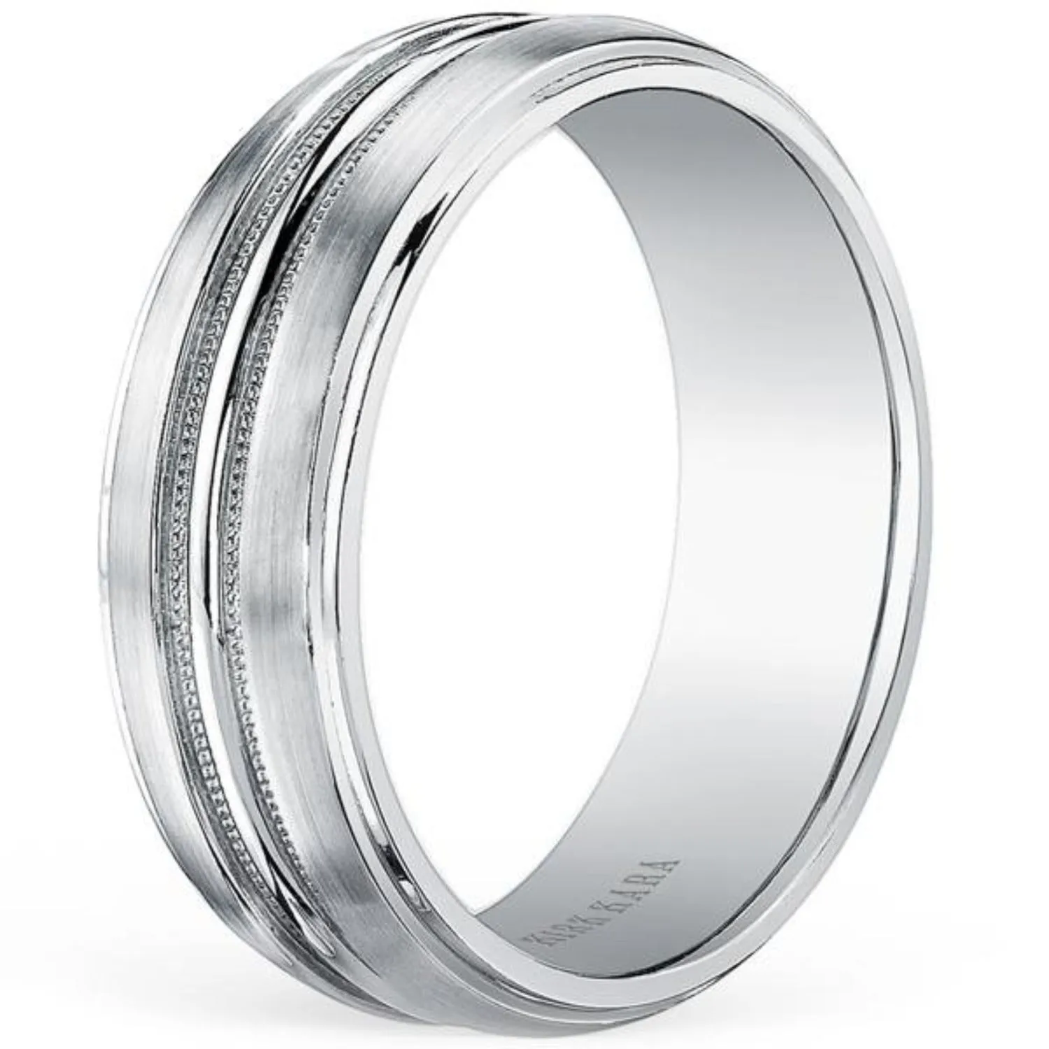 Kirk Kara "Artin" 7MM Comfort-Fit Wedding Band