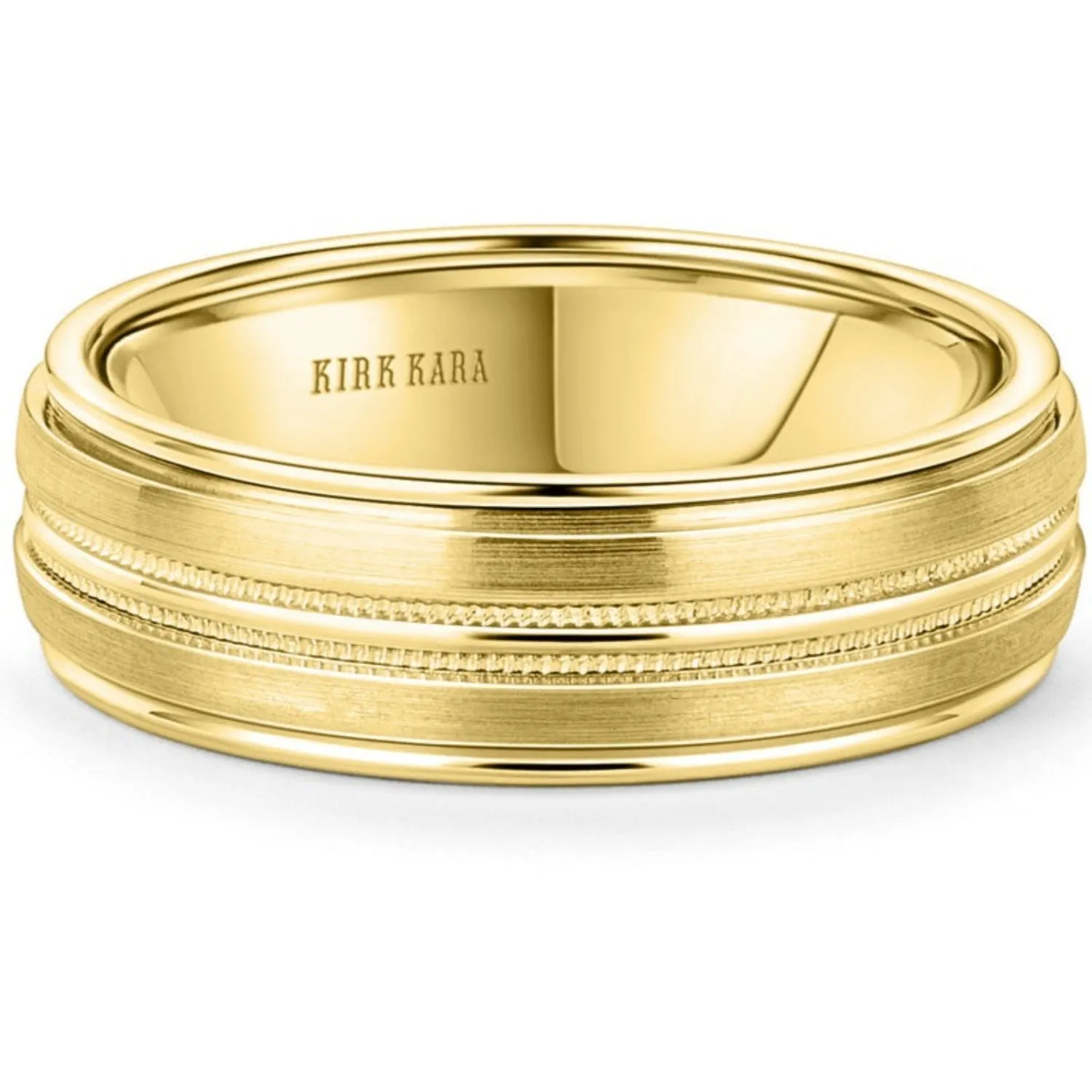 Kirk Kara "Artin" 7MM Comfort-Fit Wedding Band