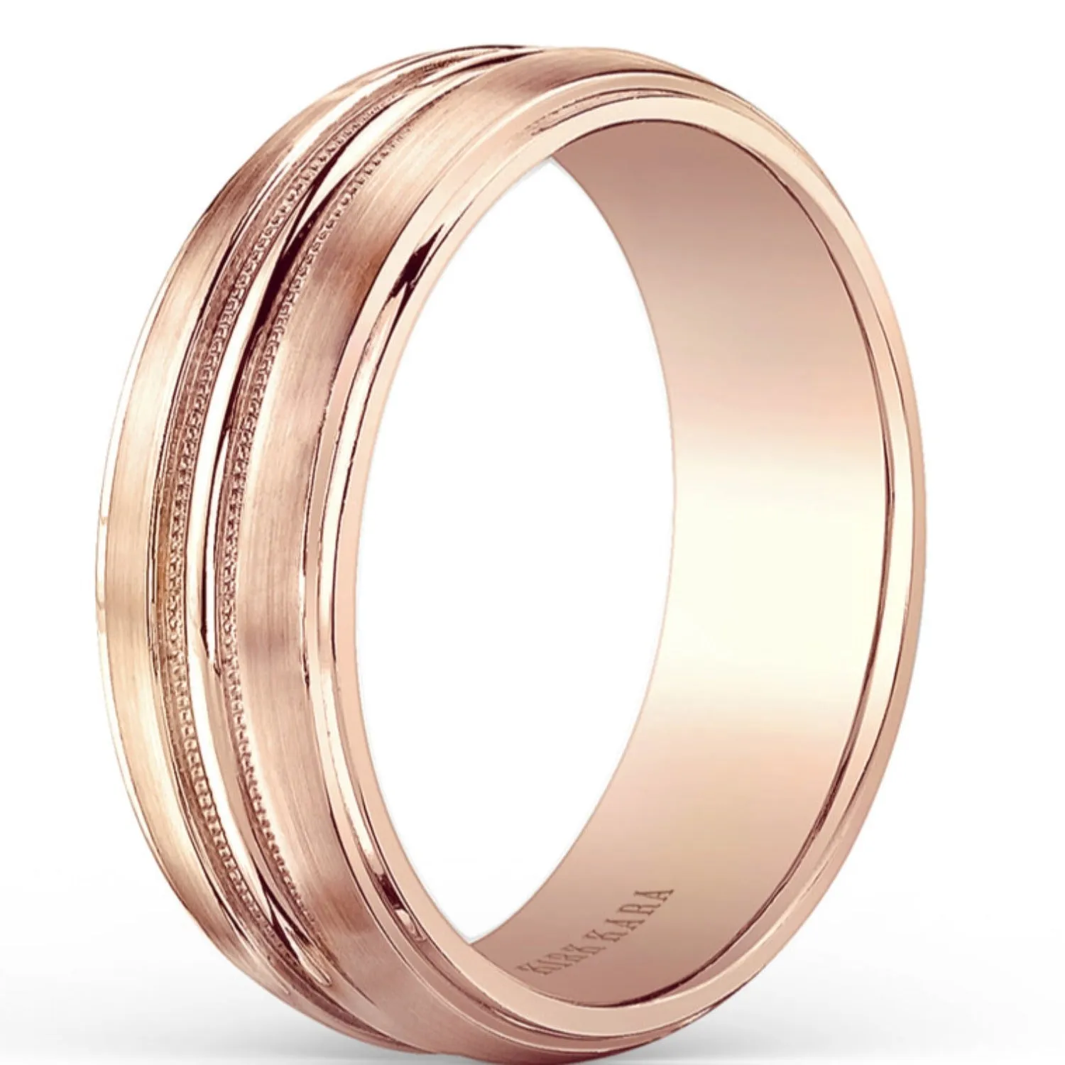 Kirk Kara "Artin" 7MM Comfort-Fit Wedding Band