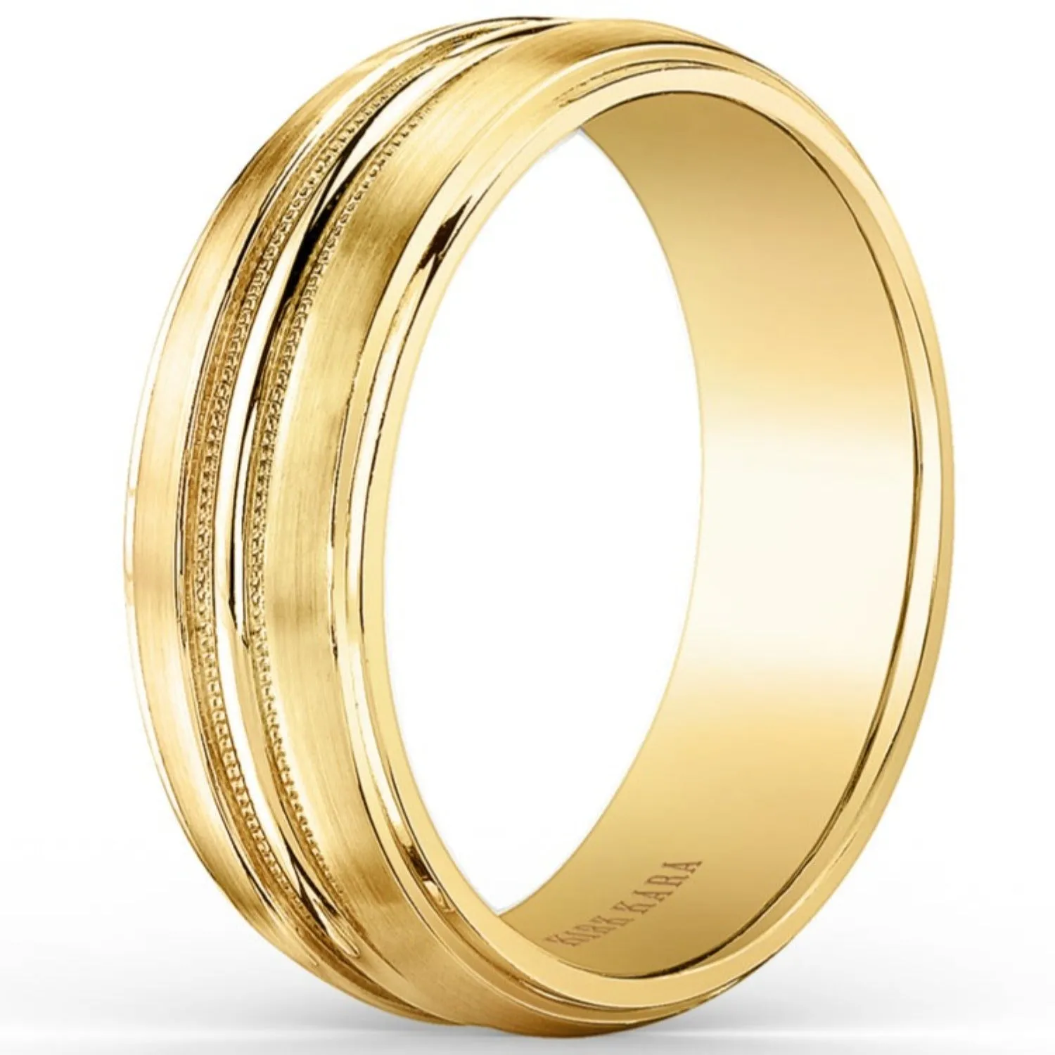 Kirk Kara "Artin" 7MM Comfort-Fit Wedding Band
