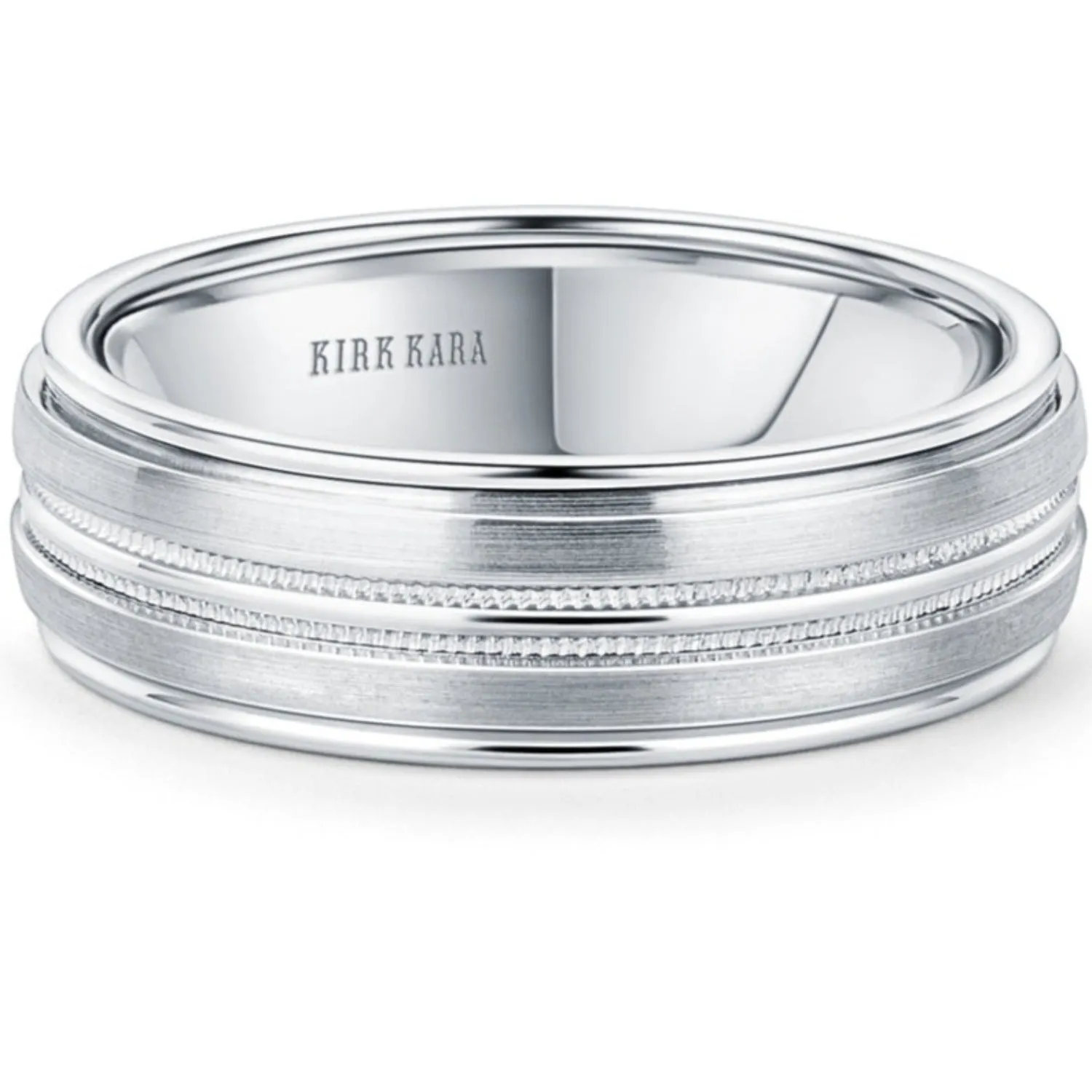 Kirk Kara "Artin" 7MM Comfort-Fit Wedding Band