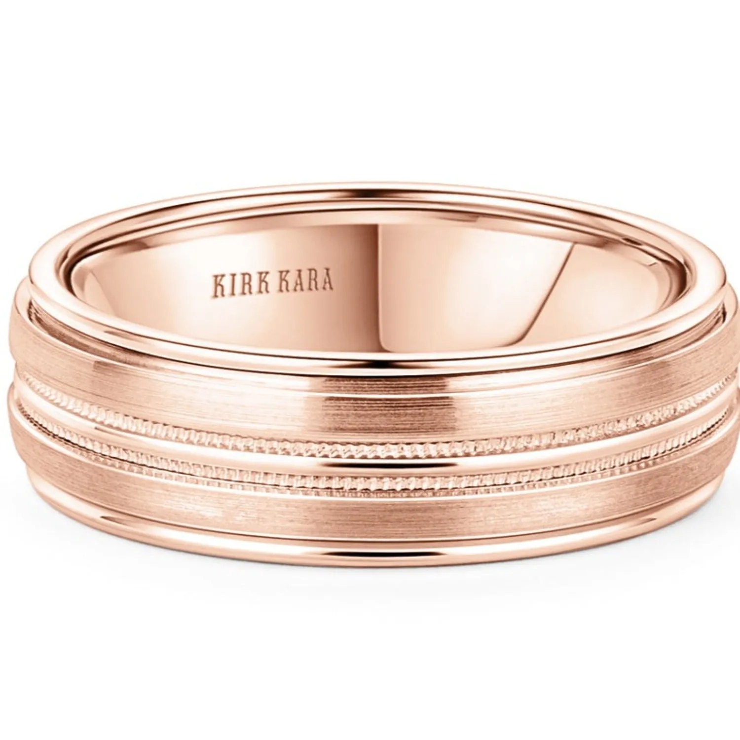 Kirk Kara "Artin" 7MM Comfort-Fit Wedding Band