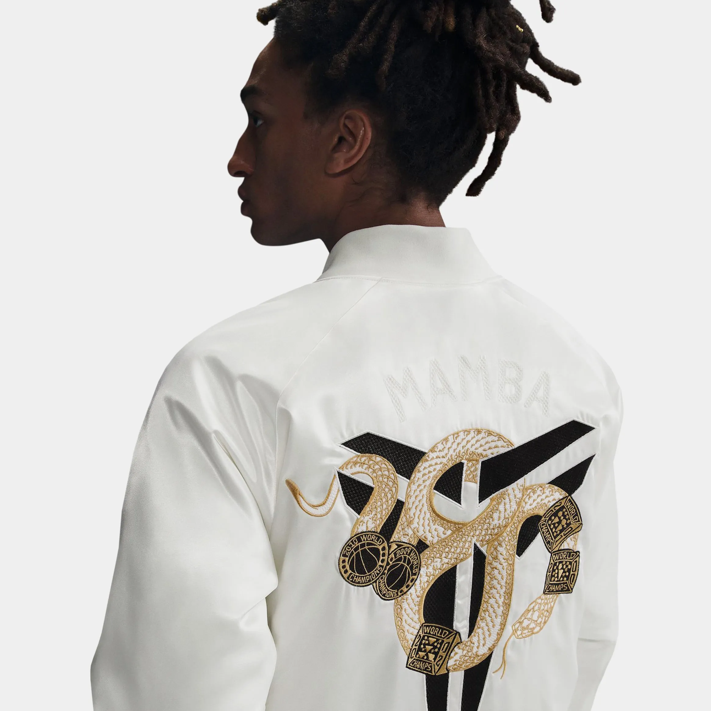 Kobe Year Of Mamba Therma Fit Insulated Mens Jacket (Sail/Black)