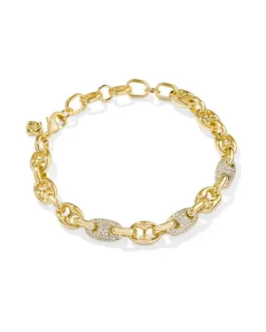 KS Bailey Pave Chain Bracelet