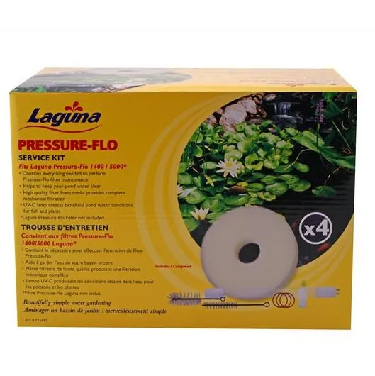 Laguna Pressure-Flo Service Kits for Pressure-Flo UVC Pressurized Pond Filters