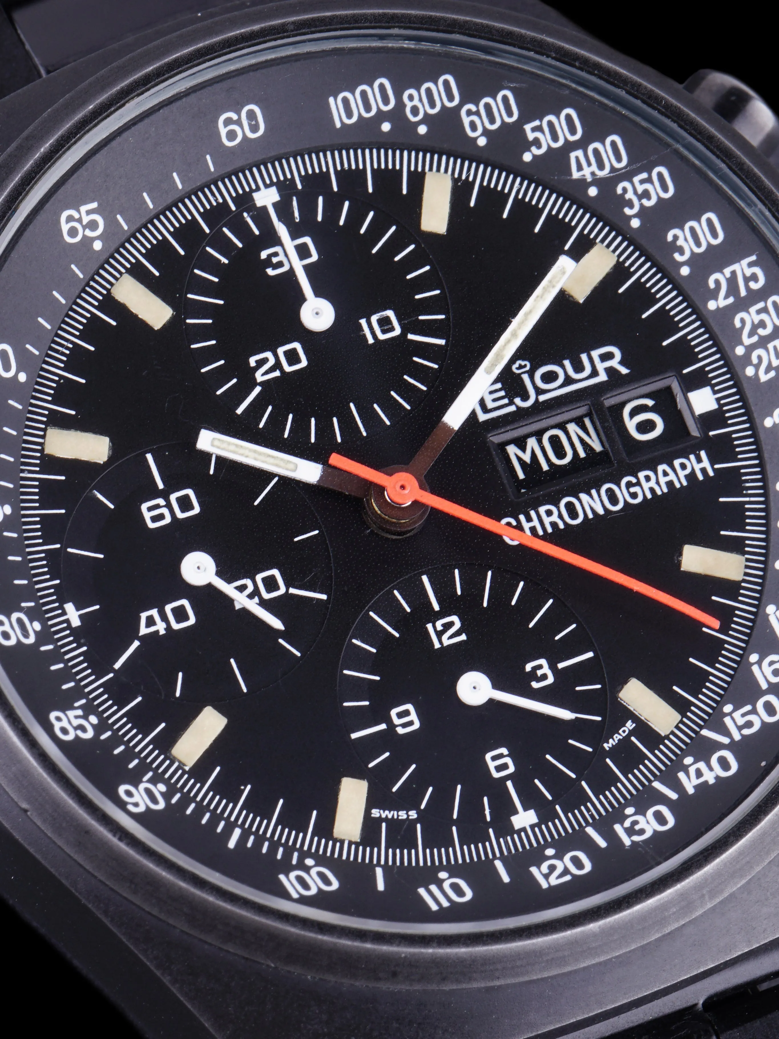 LeJour Chronograph Ref.7750 (Original PVD) "Top Gun"