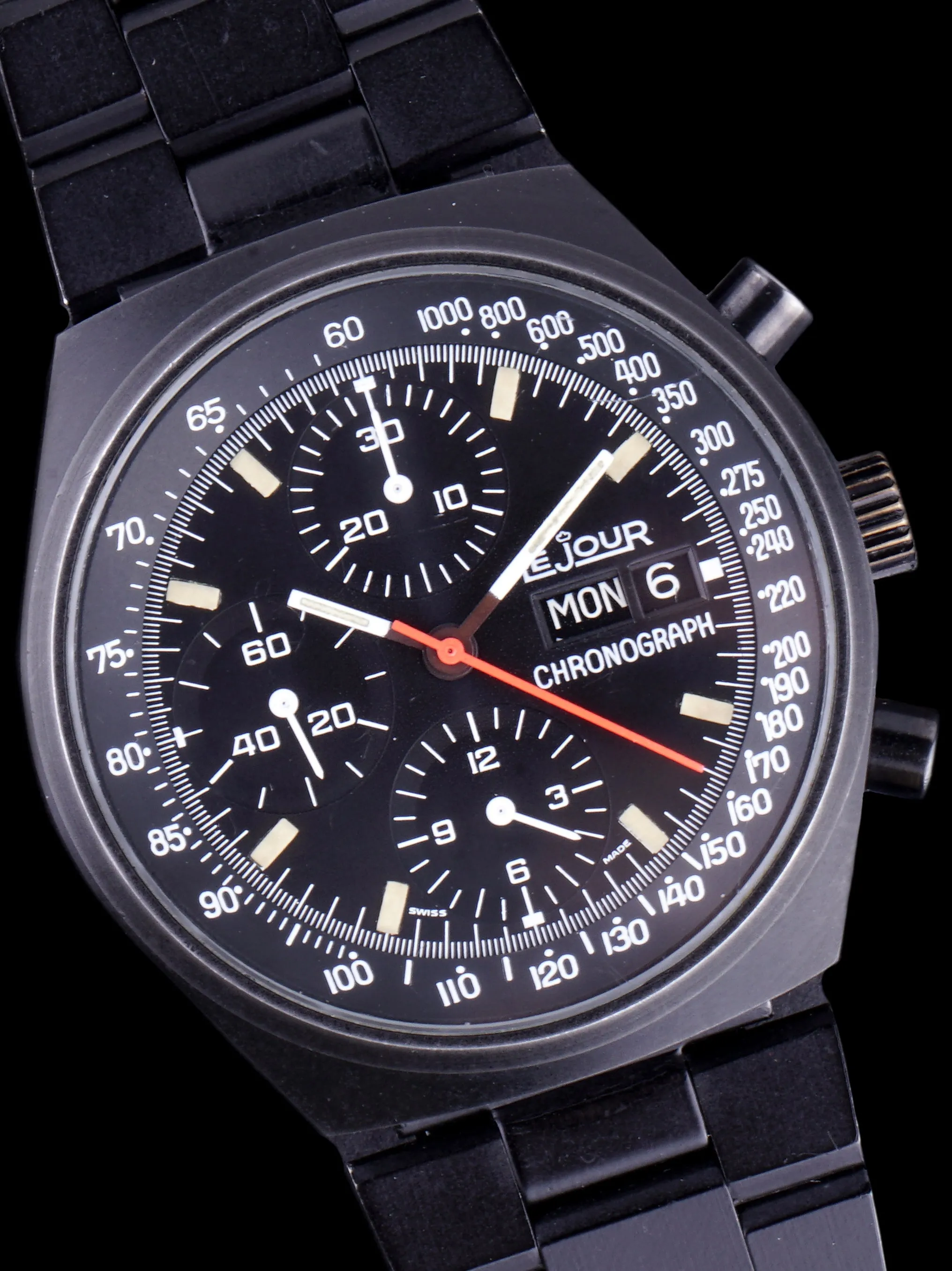LeJour Chronograph Ref.7750 (Original PVD) "Top Gun"