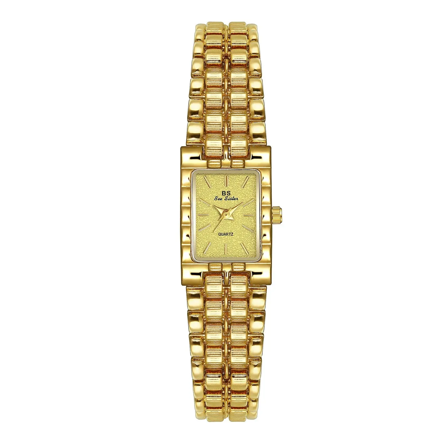 Light Luxury Retro Gold Rectangle Classic Watches
