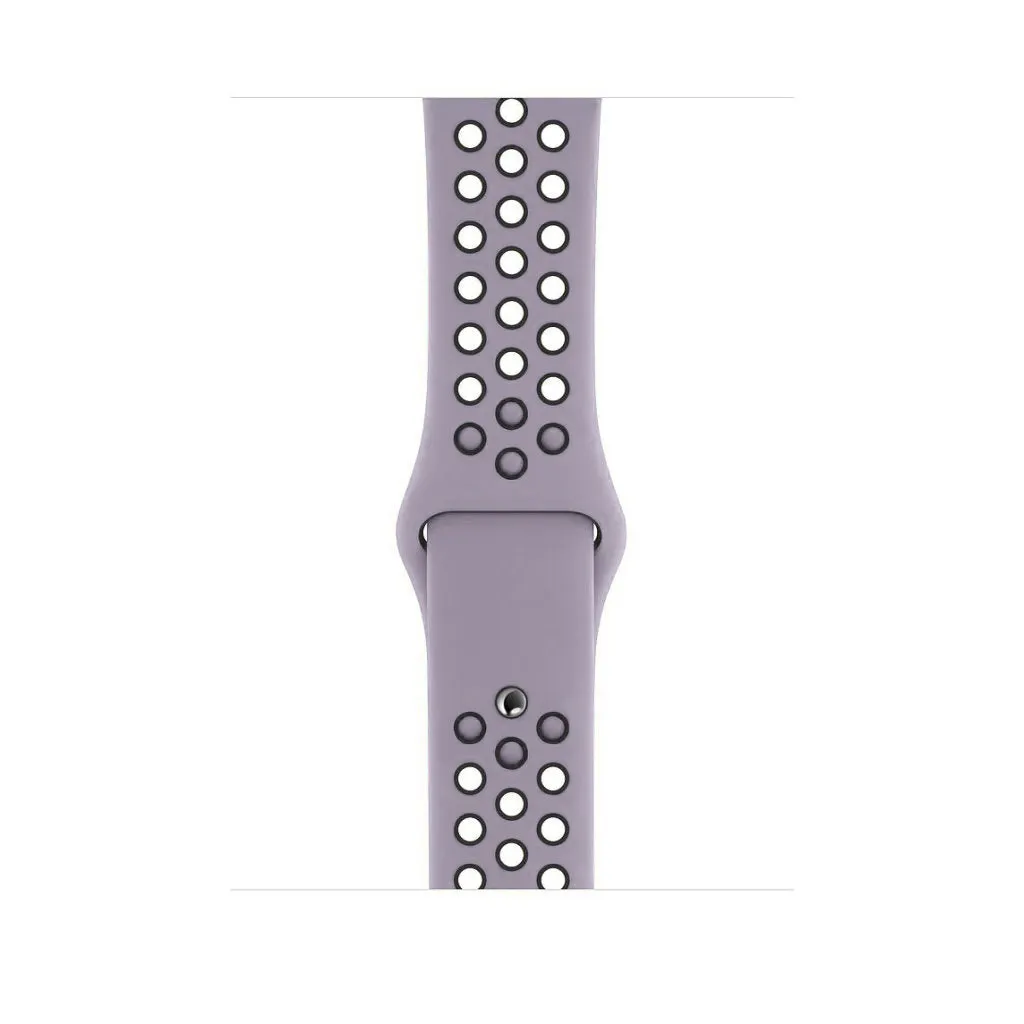 Light Purple Black Sport Band Active for Apple Watch