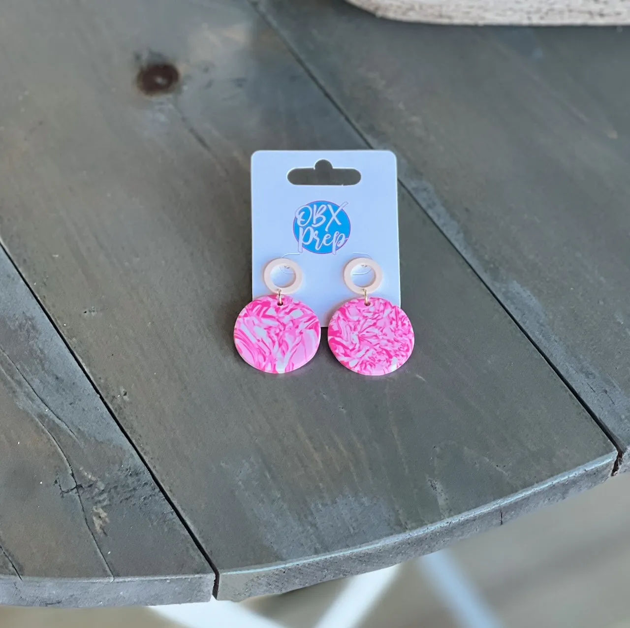 Lilly Spring Polymer Clay Drop Earrings S