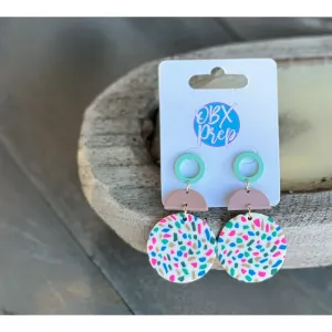 Lilly Spring Polymer Clay Drop Earrings S