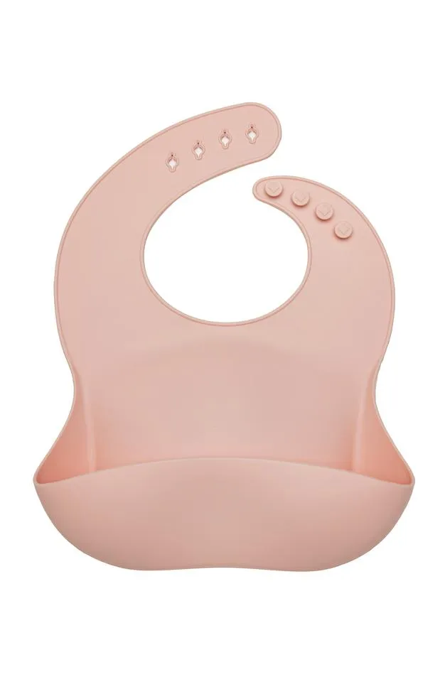 Loulou Lollipop Solid Silicone Bib