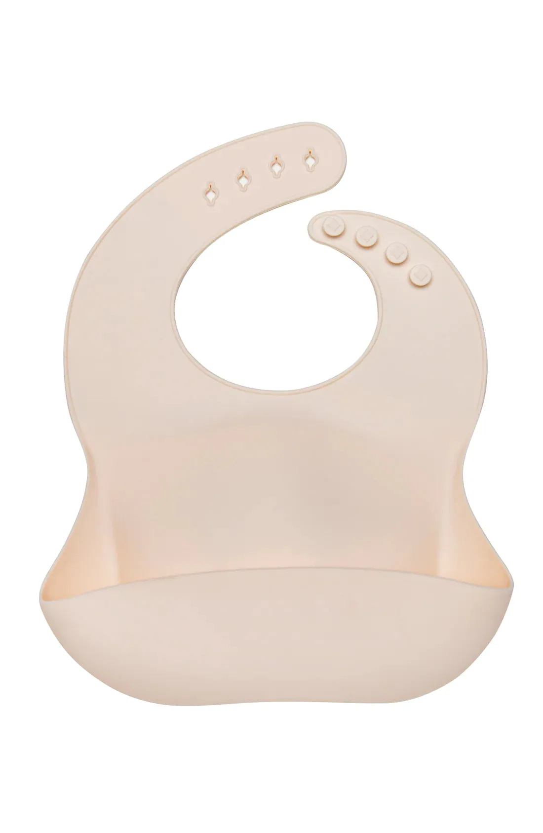 Loulou Lollipop Solid Silicone Bib