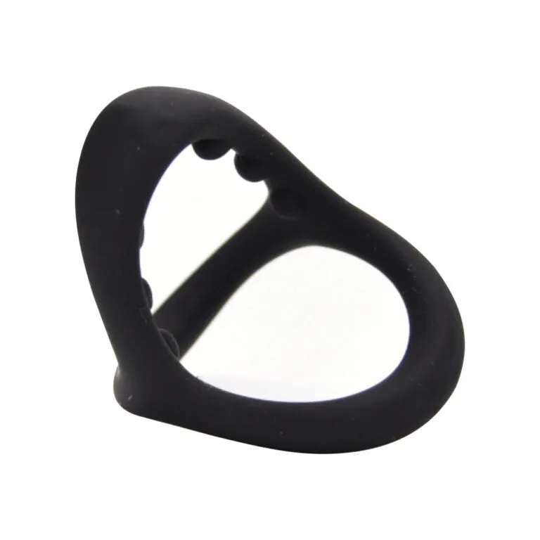Loving Joy Silicone Cock and Ball Ring - Triple Ring Design for Enhanced Erections and Comfort