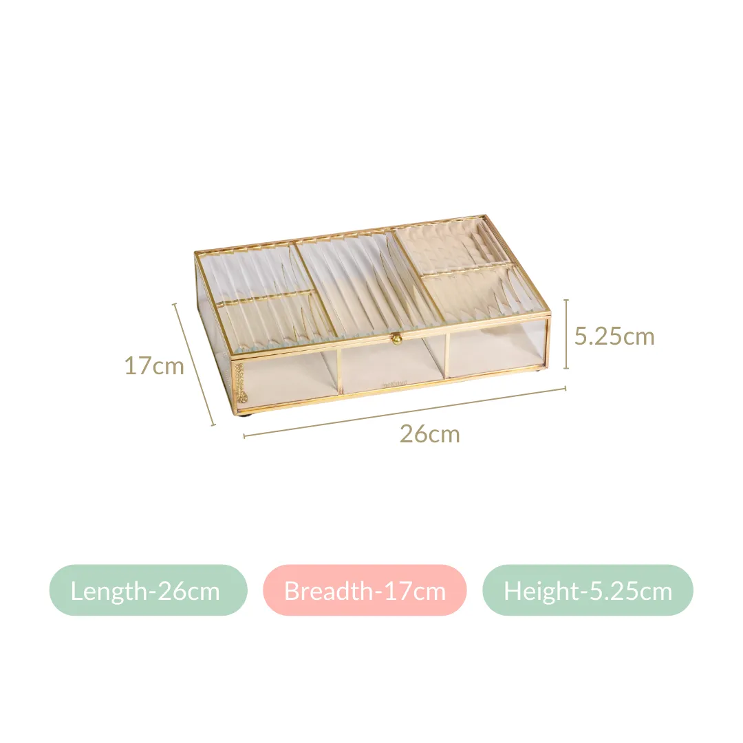 Luxury Jewellery Box With Velvet Base
