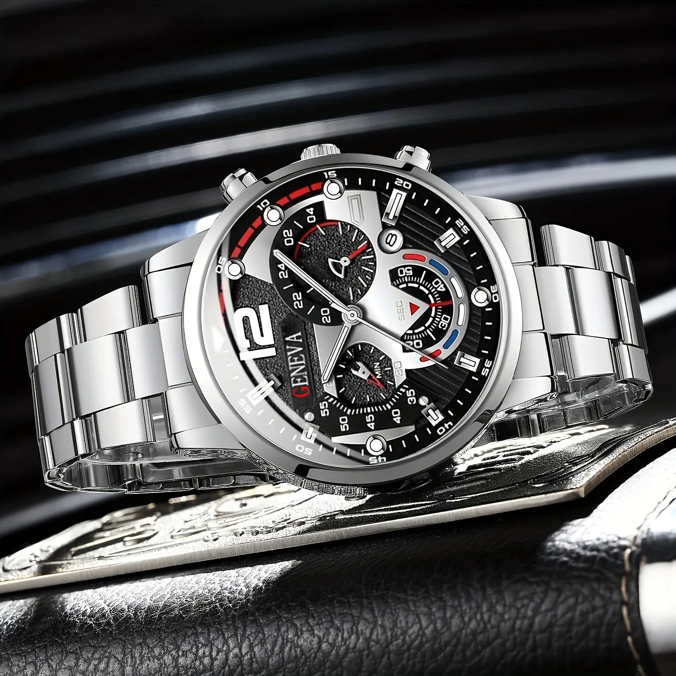 Luxury Mens Watch  Bracelet Duo