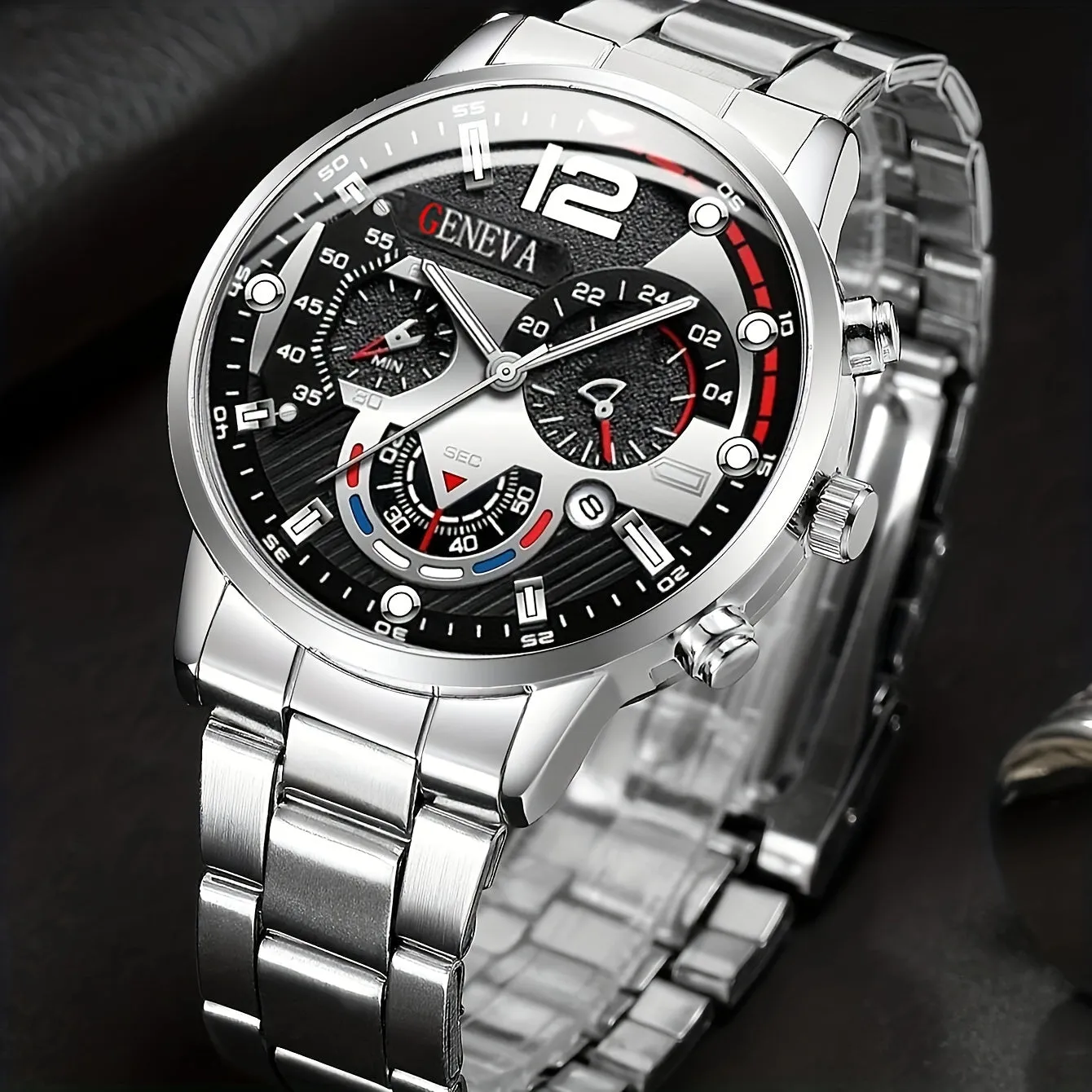 Luxury Mens Watch  Bracelet Duo