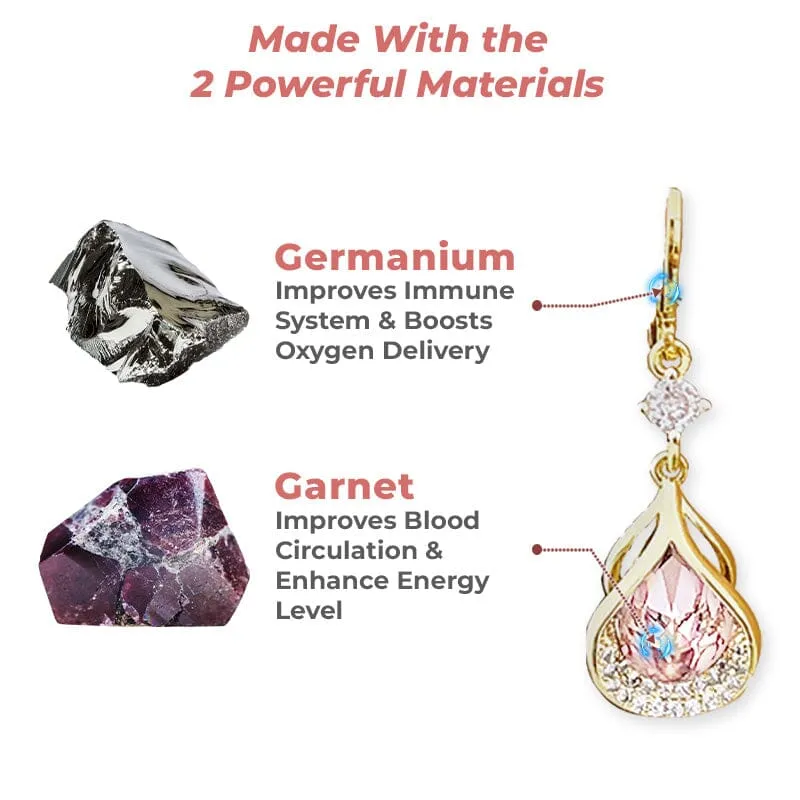 🍀Lymph Flow Magnetogen Earrings（🔥LAST DAY SALE-80% OFF)