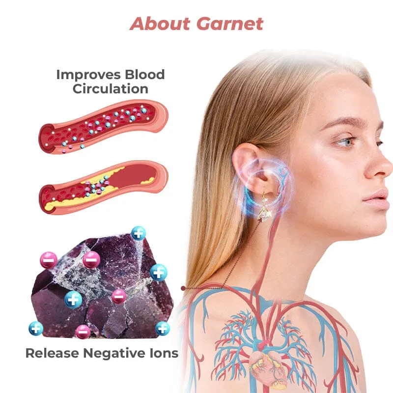 🍀Lymph Flow Magnetogen Earrings（🔥LAST DAY SALE-80% OFF)