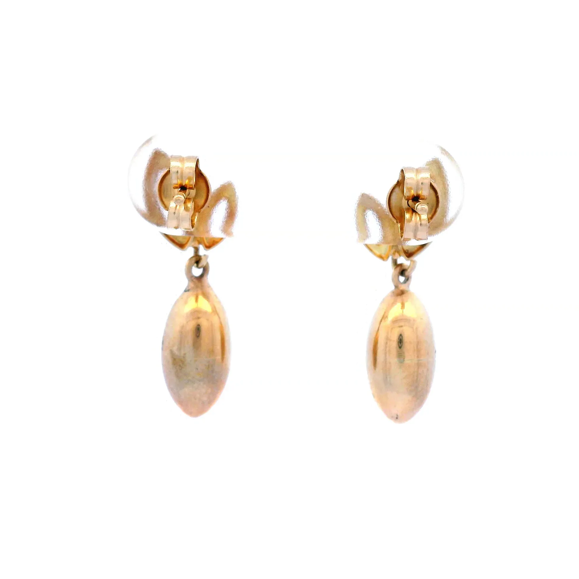 Marquise Drop Polished Drop Ball Stud