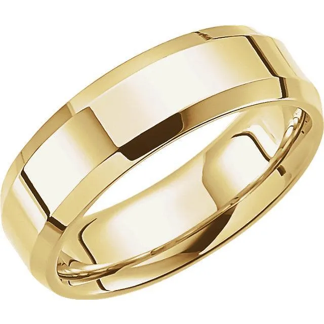Matthew Comfort-Fit Beveled Edge