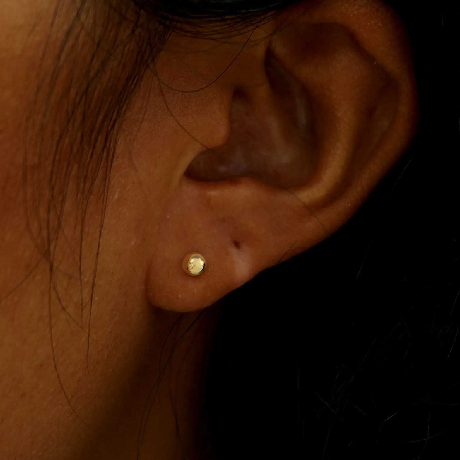 Medium Ball Earring