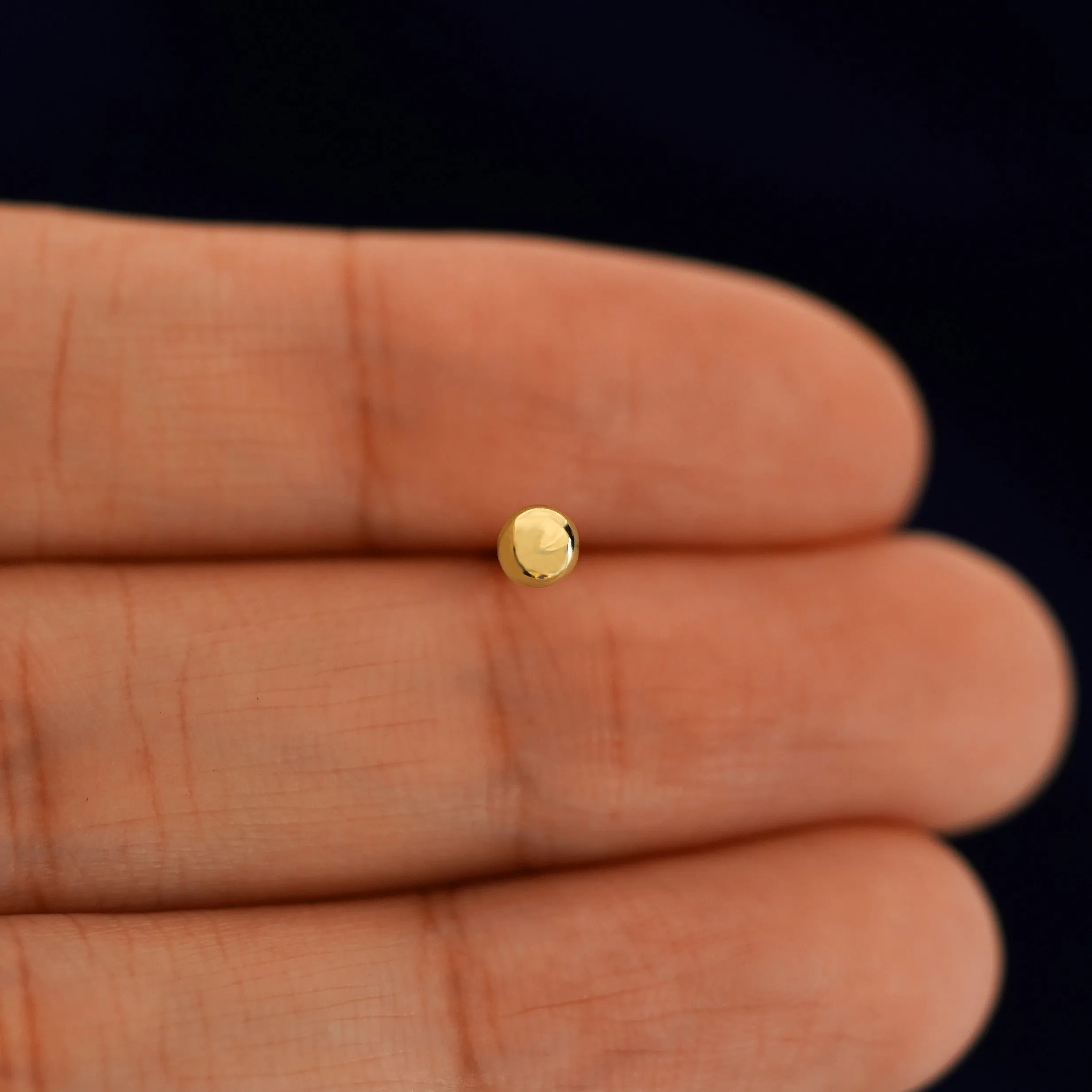 Medium Ball Earring