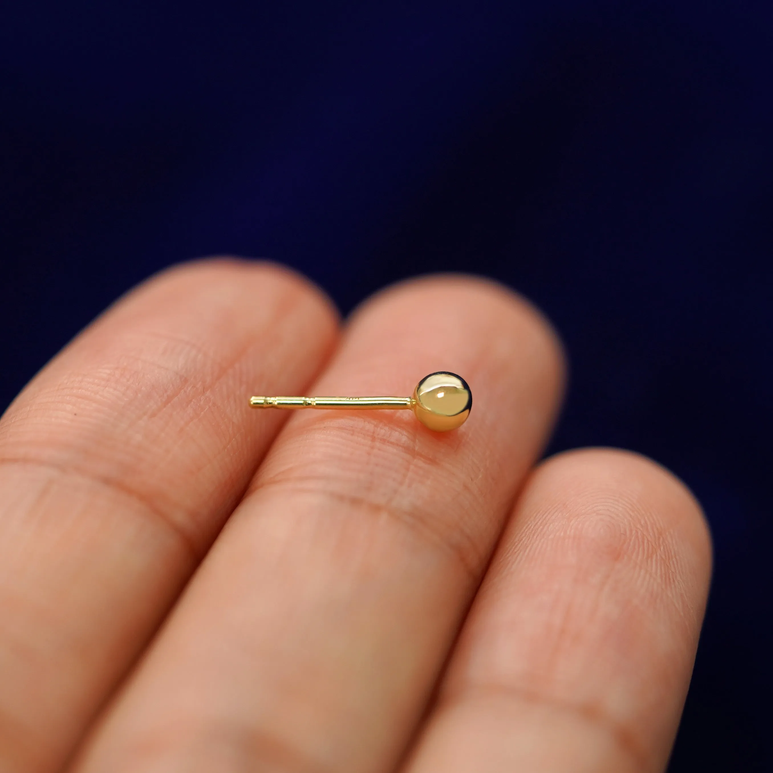 Medium Ball Earring