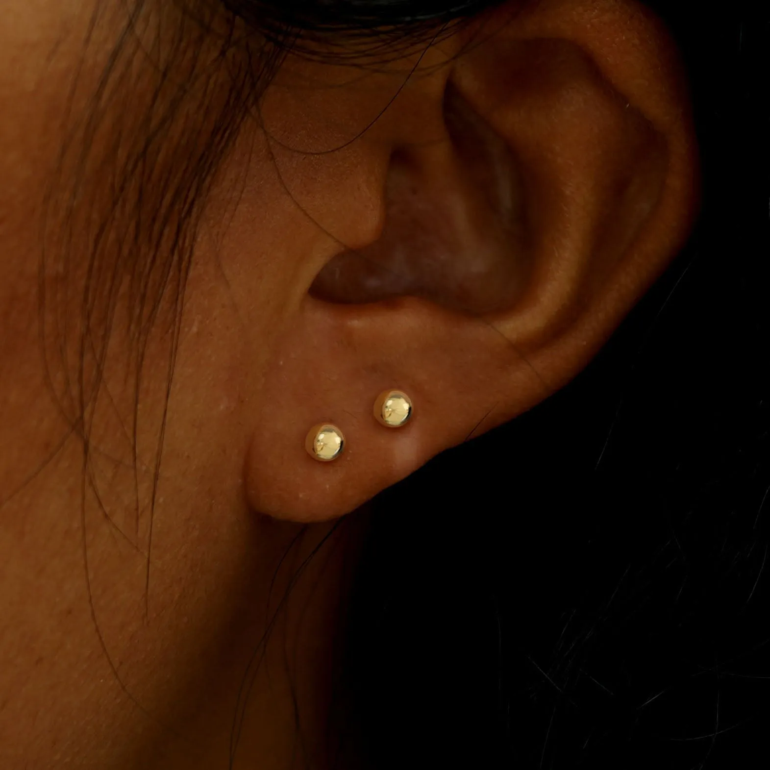 Medium Ball Earring