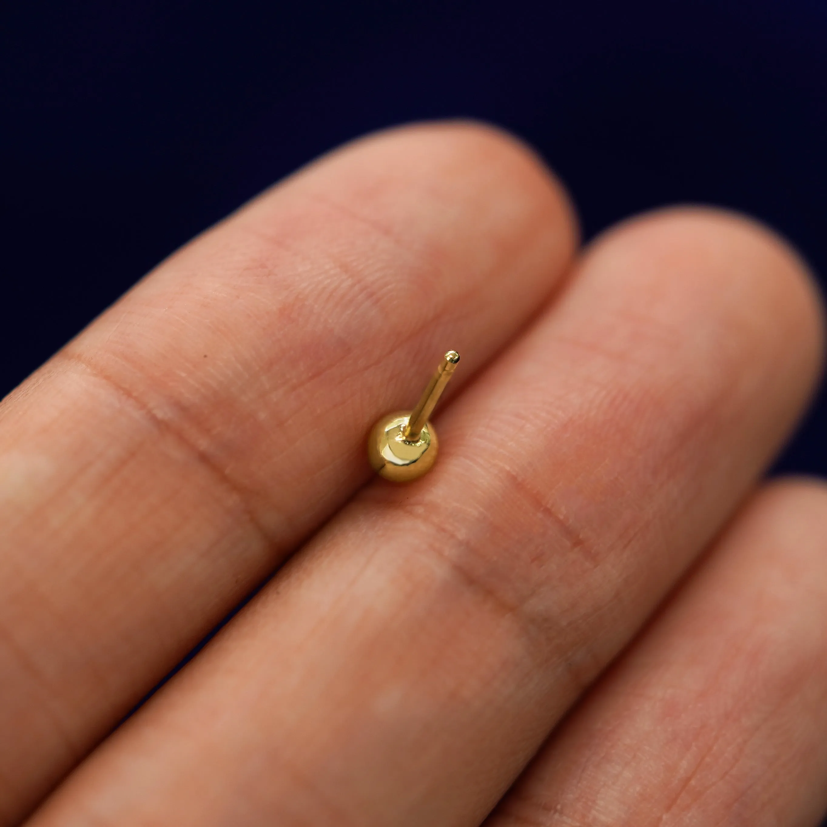 Medium Ball Earring