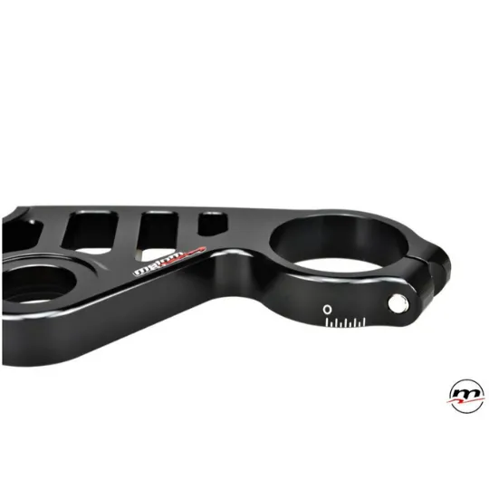 MELOTTI RACING BLACK ROAD HIGH TRIPLE CLAMPS YAMAHA R6 2006-2023