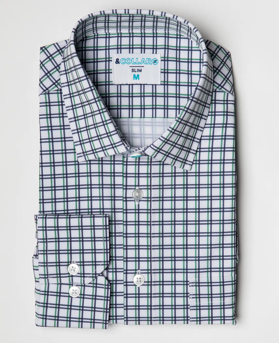 Mens Long Sleeve Button Down - Waterloo Athletic Fit